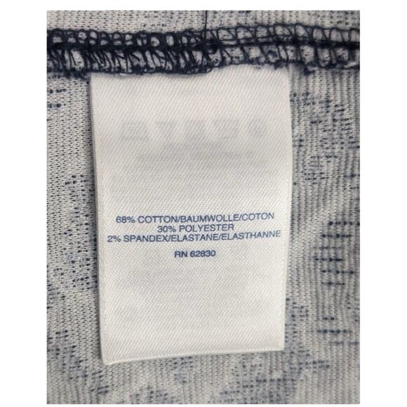 Lands' End Blue Floral Pockets Sheath Dress Cotton Blend Womens 12 Chic Office - Picture 6 of 11